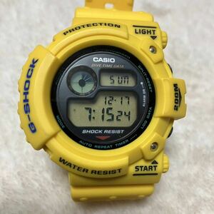 初代 イエローフロッグマン カシオ Gショック CASIO G-SHOCK DW-6300-9 FLOGMAN 【商品説明欄をご一読下さい】