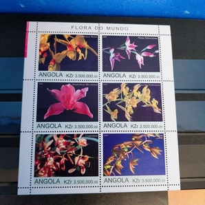 内田コレクション切手蒐集帳 420枚～『蘭ノ花』全点撮影しています！の画像1