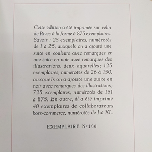 マリアンヌ・クルゾー カラー挿画50点 限725 1962 フレデリック・ミストラル『ミレイユ/ミレイオ Mireille Mireio Poeme Provencal』全2巻 の画像6