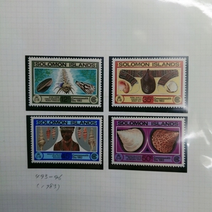 『貝類 64枚～』内田コレクション切手蒐集帳 全点撮影しています！の画像5