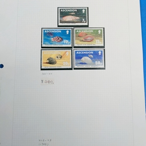 『貝類 64枚～』内田コレクション切手蒐集帳 全点撮影しています！の画像9