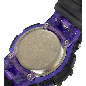 【中古品】CASIO G-SHOCK カシオ GBA-900 ブラックｘパープル クオーツ デジアナ メンズ腕時計 箱あり L4-394REの画像7