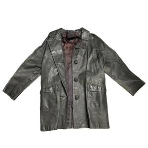 【中古品】 GOODFIELD ジャケット ブラック メンズファッション レザー 上着 アウター hiN4719RO