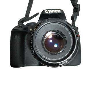 ◆中古品/レンズ割れ有◆Canon キャノン デジタルカメラ Canon EOS Rebel T2i レンズ2本 鞄 アダプター kyX6956Nの画像3