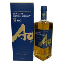 ◆未開栓◆ SUNTORY WORLD WHISKY サントリー ウイスキー AO 碧 700ml 43％ 箱あり ※配送先:神奈川県限定※ お酒 P62056NL_画像1