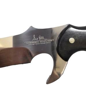 【中古品】 ギル・ヒブン Gil Hibben カランビット ナイフ ブレード GH5054 レザーシース付き A4-306REの画像4