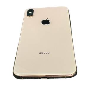 【中古品】初期化済 Apple iPhoneXs Max 64GB ゴールド MT6T2J/A バッテリー: 79% SIMフリー ソフトバンク 判定: 〇 箱無し L63015RLの画像8