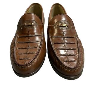 ◆未使用保管品◆マレリー mareffi 革靴 ビジネス ドレス シューズ メンズ 紳士靴 26cm 茶 ブラウン R3-163NAの画像2