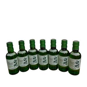 ◆未開栓◆SUNTORY サントリー 白州 7本 山崎 2本 計9本 ミニボトル 180 ml◆配送先：神奈川県限定◆R63405NH