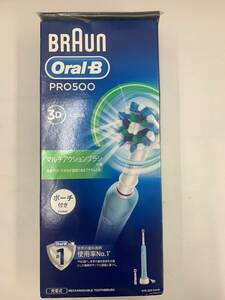  нераспечатанный BRAUN/ Brown Oral B PRO500 заряжающийся зубная щетка kyK8681K