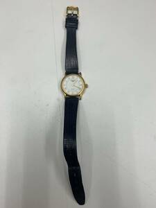 中古 LONGINES/ロンジン レディースクオーツ 金張り　ケースサイズ：約23mm (リューズ部分除く) ※素人計測 kyK8697K