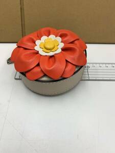  used kate spade/ Kate Spade flower coin case pouch charm diameter : approximately 10cm width : approximately 4.5cm kyK8900K