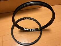 【BMX用リム2本】ODYSSEY STAGE-2,36h,Black,_画像1