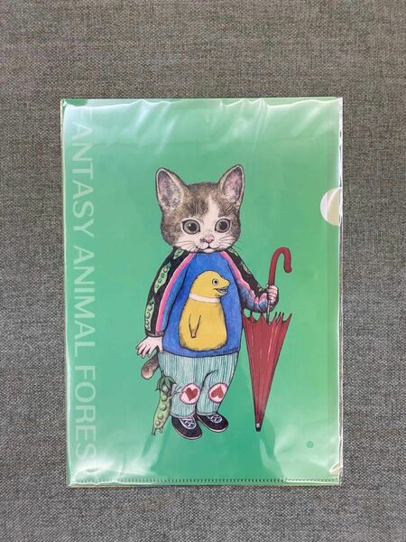 奇幻動物森林 樋口裕子展　クリアファイル1枚　台湾展覧会限定　ひとつめちゃん　GUSTAVE ギュスターヴ