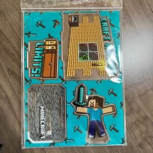 マインクラフト Minecraft アクリルジオラマ スティーブ 新品 