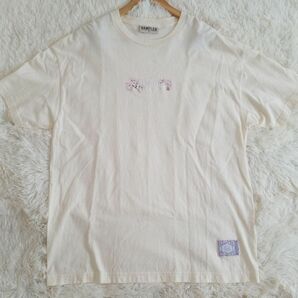 samples　桜　sakura　Tシャツ　キナリ　ナチュラル　XL