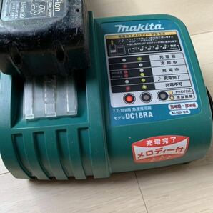 マキタ GA400DRF 100ミリ 充電式ディスクグラインダー makita 予備バッテリー付き GA400D 完動品の画像5
