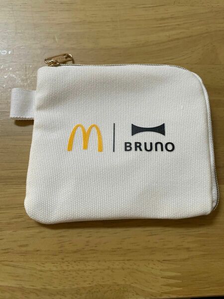 マクドナルド　BRUNO コラボ　コインケース　ポーチ