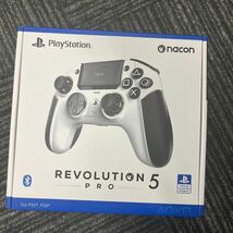 新品 NACON REVOLUTION 5 PROコントローラー ホワイト PS5/PS4/PC対応 PS5RP5JP ゲーム 本体周辺機器 _画像1