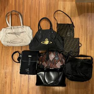 1円〜【ブランドの集い】 FENDI フェンディ ショルダーバッグ ヴィヴィアンウエスドウッド ハンドバッグ Burberry バーバリー ロエベ