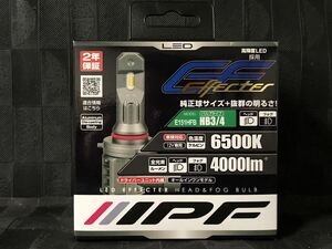 IPF 「LED ヘッド＆フォグバルブ HB3/4　6500K 4000lm (E151HFB)」 新品！ 