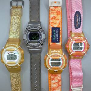 ☆時計 ☆CASIＯ (カシオ)☆Baby-G・G-SHOCK クォーツ 腕時計 4本セット☆稼動品☆電池交換済み『VRW-151』の画像1