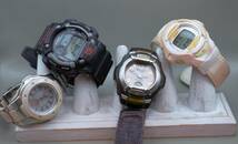 ☆時計 ☆CASIＯ (カシオ)☆Baby-G・G-SHOCK クォーツ 腕時計 4本セット☆稼動品☆電池交換済み☆『VRW-152』_画像1