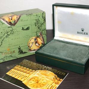 ☆BOX☆1円～☆ROLEX ロレックス☆ 内箱 外箱 緑BOX☆『VRB-74』の画像1