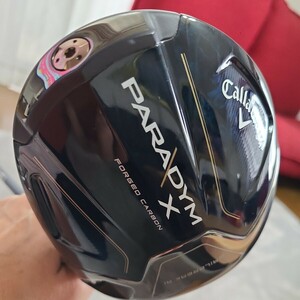 Callaway　PARADYM X　ドライバー　10.5 純正シャフト　VENTUS　TRUMP 5-R Fujikura キャロウェイ R　+ヘッドカバー