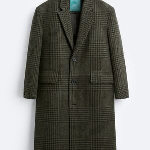 ZARA HARRY LAMBERT ザラ ハリーランバート チェックコート オーバーサイズ XLサイズ ロングコート