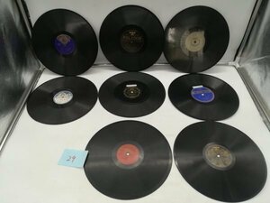 29 中古 SPレコード 8枚 まとめセット 　再生未確認