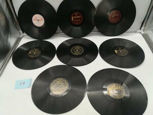 24 中古 SPレコード 8枚 まとめセット 　再生未確認