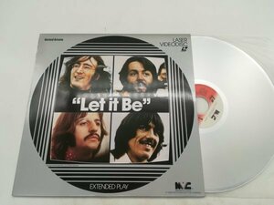  б/у [LD]The Beatles Let It Be Beatles let *ito* Be US версия 4508-80 лазерный диск 
