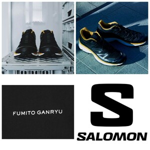 【かなり美品/箱付き/入手困難/別注/ゴールデンサイズ26㎝】FUMITO GANRYUｘSALOMON ADVANCED S/LAB XT-6 ADVスニーカー/26㎝