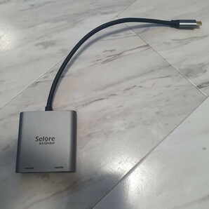 HDMI to USB-C HDMI変換ケーブル アダプタ 変換ケーブル hdmitousbc hdmi2極 hdmiからusb-c の画像1