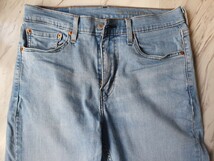 リーバイス デニムパンツ Levi’s ジーンズ デニム 510 W31 L32 ベトナム製　ストレッチ加工　美品　メンズ　_画像7