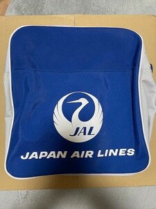 JAL 日本航空 鶴丸 エアライン ショルダーバッグ ジャンボ 747 アテンションプリーズ ハワイ JAPAN AIR LINE