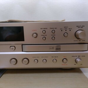 【ジャンク品】YAMAHA ヤマハ CDR-D651 CDレコーダー リモコン、説明書付き このままでは使用出来ません 直せる方どうぞの画像5