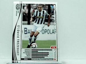 WCCF 2009-2010 EXTRA белый dabido*torezegeDavid Trezeguet 1977 France Juventus FC 09-10 Extra Card