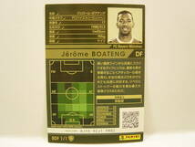 Panini WCCF 2014-2015 BDF ジェローム・ボアテング　Jerome Boateng Germany　FC Bayern Munich 14-15 Best Euro Defender_画像4