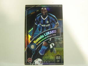 WCCF FOOTISTA 2020 ロメル・ルカク　Romelu Lukaku 1993 Belgium　FC Inter Milano 19-20　1-15R