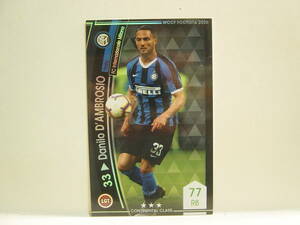 WCCF FOOTISTA 2020 EX ダニーロ・ダンブロージオ　Danilo D'Ambrosio 1988 Italy　FC Inter Milano 19-20　EX-R