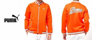 PUMA GOLF プーマゴルフ PWRWARM スクリプト トラックジャケット3XL/パワーウォーム ジャケット/オレンジ/メンズ/571446/大きいサイズ