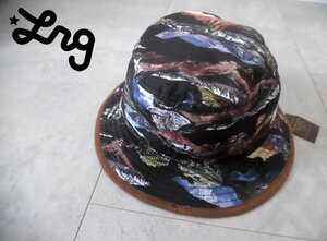  new goods LRGe lure ruji-Bucket HAT total pattern bucket hat / reversible hat / hat / men's / Reggae 