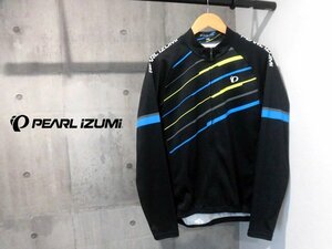 PEARL IZUMI パールイズミ フルジップ サイクルジャージ XL/サイクリング ジャケット/サイクルウェア/ブラック/ロードバイク/自転車/日本製