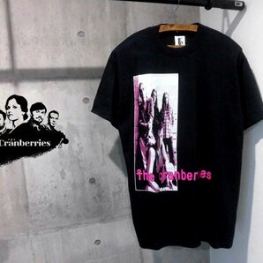 the cranberries クランベリーズ 90年代前期 Tシャツ L 黒 USA製 GREAT ENTERTAINMENT MERCHANDISE INCタグ オリジナル ヴィンテージ 90'sの画像1