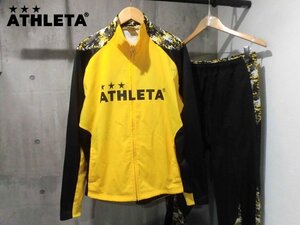 ATHLETA アスレタ デジカモ切替 ウォームアップ セットアップO/トレーニングウエア 上下セット/メンズ/CAFE DO BRASIL サッカー フットサル