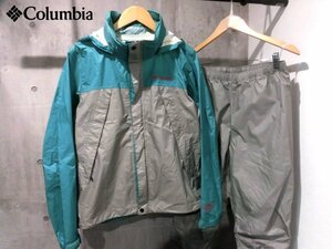 Columbia コロンビア Grass Valley Rainsuit グラスバレー レインスーツM/レインウェア 上下セット/セットアップ/メンズ/PM0023/アウトドア