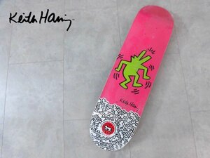 新品 展示保管品/Keith Haringキースヘリング × ALIEN WORKSHOPエイリアンワークショップ コラボ スケートボード デッキ/スケボー/8インチ