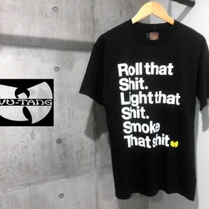 新品 USA製 WU-TANG CLAN ウータンクラン × Rocksmith ロックスミス SMOKE THAT TシャツM/Wu-Tang Brand LTD/WU WEAR HIP HOPヒップホップの画像1